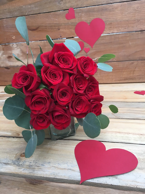 Be Mine - Valentine's Day Red Rose Bouquet